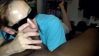 Beautiful Puerto Rican MILF gives the best blowjob
