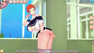 Wen 10's cosplay in teacher uniform is too sexy for the game