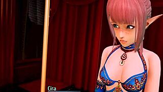 An interactive virtual novel with a harem theme on a hotel setting