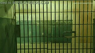 Femdom threesome in a military camp gone wild