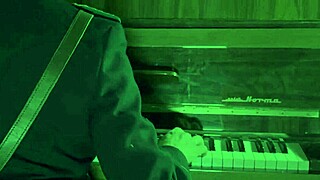 Femdom threesome in a military camp gone wild