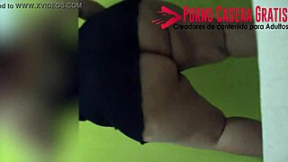 Big buttocks shaking and swinging in this amateur video