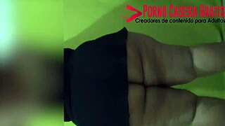 Big buttocks shaking and swinging in this amateur video