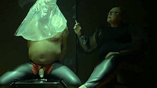 Femdom threesome in a military camp gone wild