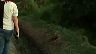 Black couple’s hot and steamy sex session on a hill