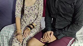 Bangali beauty dominates with dirty talk and deep throating