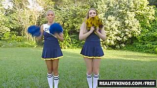 Realitykings' sizzling workout session with amateur teens Amber and Selena