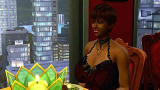 Beautiful 3D animated big tits and ass scene with a doctor and a group of people