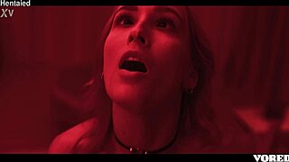 Intense lesbian action in a dorm room with rough sex