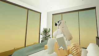 Straight sex in a Roblox condo