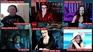 Dominique delerium and Jane Judge's wild DnD adventure at Monsters University
