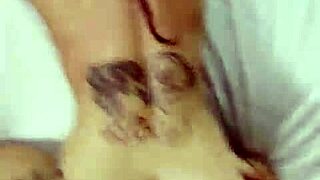 Tattooed Persian bombshell gets pounded in hot POV video