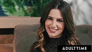 Oiled up babe gets pounded in anal sex video