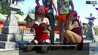 3D animated porn with a photo hunt theme
