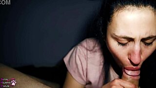 Young beauty worships and satisfies her man’s every need