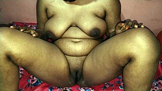 Perfect tits and a blindfold make for a fun Indian bhabhi experience
