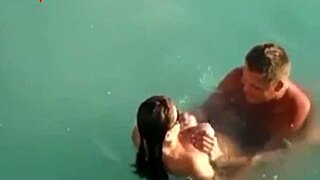 Naked beach swingers and wife swap with bisexual action