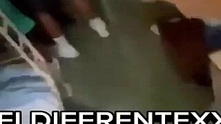Big tits blonde gets rough cowgirl ride from cop