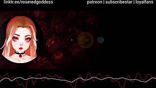 F4M erotic audio: Dominant woman and her submissive man's sensual journey with AI-generated art