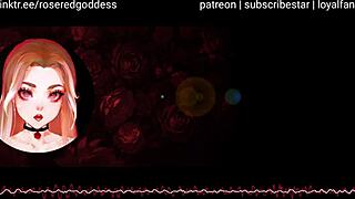 F4M erotic audio: Dominant woman and her submissive man's sensual journey with AI-generated art
