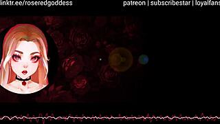 F4M erotic audio: Dominant woman and her submissive man's sensual journey with AI-generated art