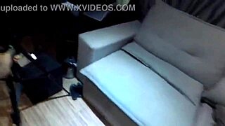 Beautiful Brazilian wife gets hot and steamy with amateur husband