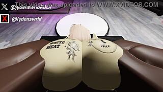 Roblox fangirl’s secret desire: big cock missionary sex