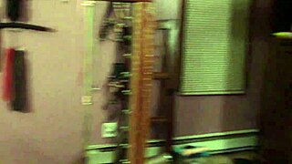 Hot amateur video of Italian kitten dancing naked