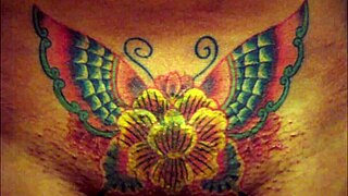 Crystal has a butterfly, or so it is named
