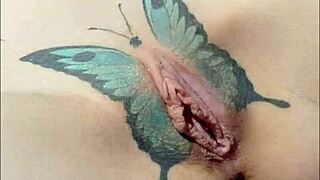 Crystal has a butterfly, or so it is named