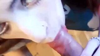 Young and skinny Argentinian amateur gets pounded by big cock