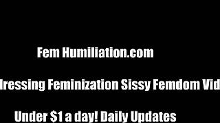 Experience the thrill of BDSM with this strapon video