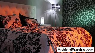Redhead Ashlee Graham's sensual self-pleasure session