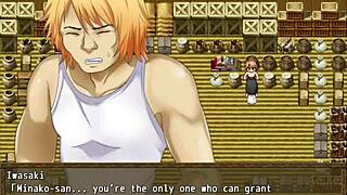 Minako's netorare adventure in an English Hentai game