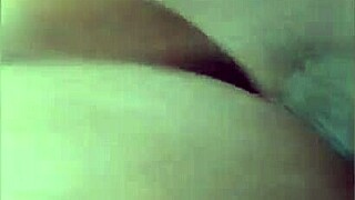 Petite babe takes on big black cock for a creampie