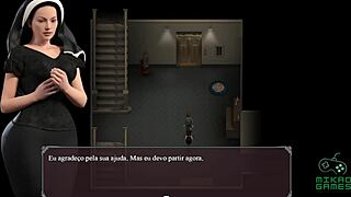 Redhead Milf seduction in 3D cartoon game