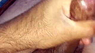 Oiled-up cock gets some attention