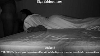 Smoking hot Latina MILF shares intimate moments with husband in luxury suite
