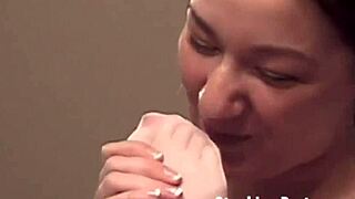 Four girls indulge in foot fetish and toe sucking in POV