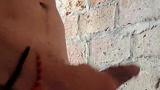 Amateur guy with tattoos gets ready for fucking