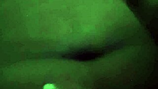 Huge black shaft gets a satisfying stroke and release