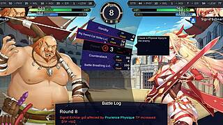 Hentai game features blonde babe taking anal and submitting to boss