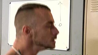 Big dick dorm fuck with an amateur teen