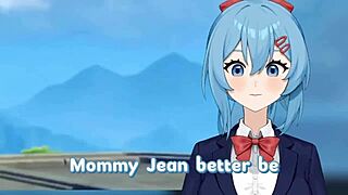 Femdom JOI: Cartoon porn with gamer girl and hentai anime