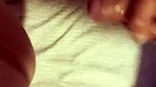 A shaved and hairless Latina couple enjoys a wet and wild missionary position