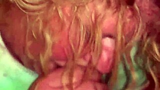 Two black beauties swallow a mouthful of cock in this homemade amateur video
