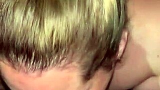 Beautiful girlfriend gives great blow job