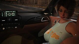 3D animated blowjob and deepthroat action in a cartoon game