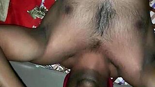 Deepthroat practice with an Indian gay star results in a messy gagging scene