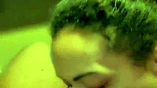 Choking and gagging in a deepthroat encounter
